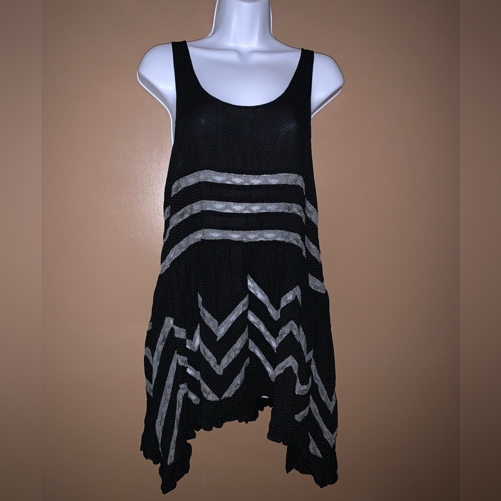Intimately by Free People Anthropologie slip dress mini top coverup size XS